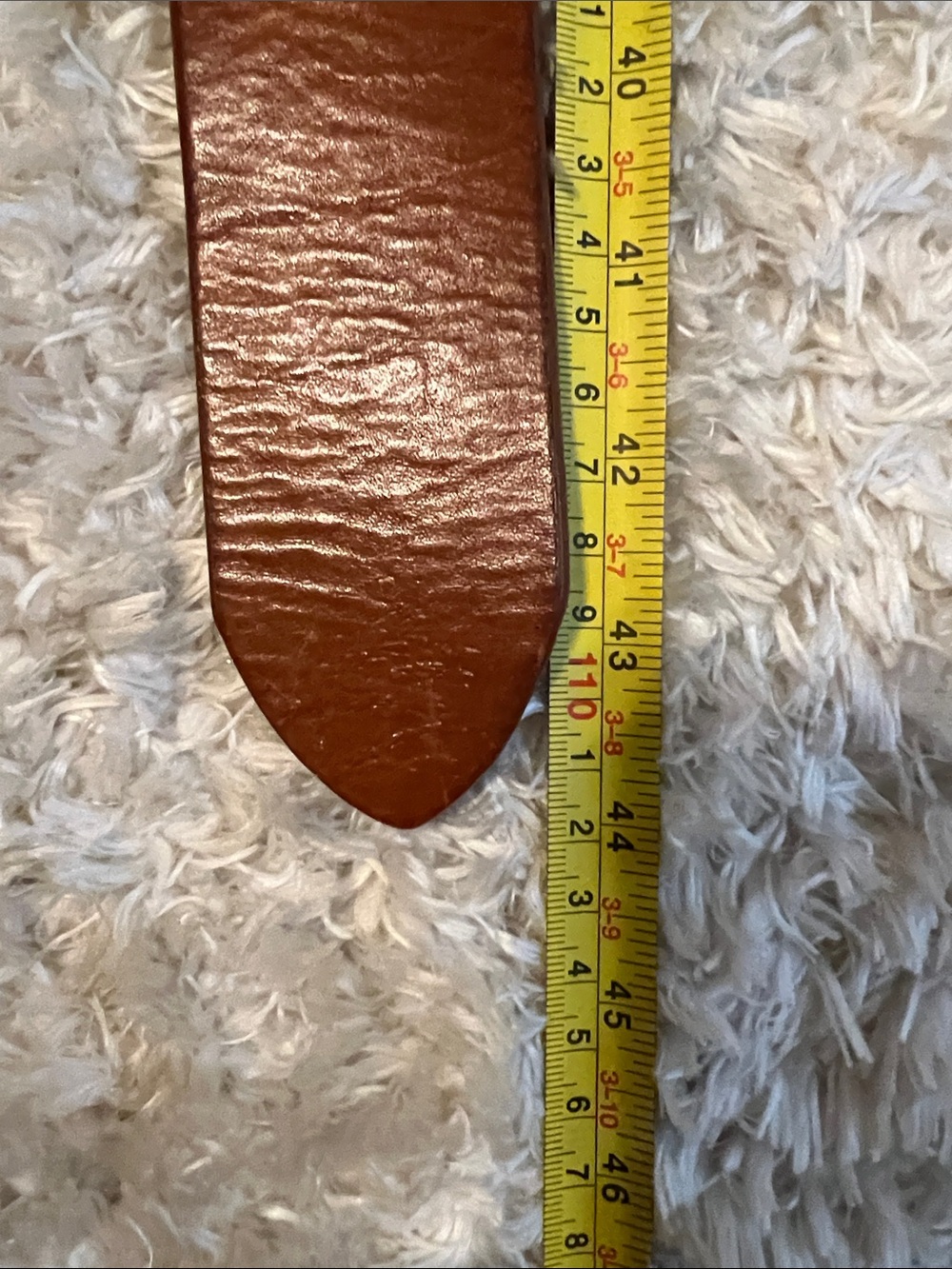 Linea Pelle Embroidered Peacock Belt | Limited Edition Vachetta Leather Handmade - Picture 9 of 10